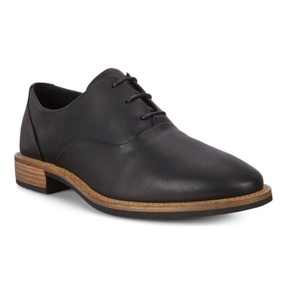 ECCO Women's Sartorelle Tailored Tie Oxford Flat - Picture 1 of 4